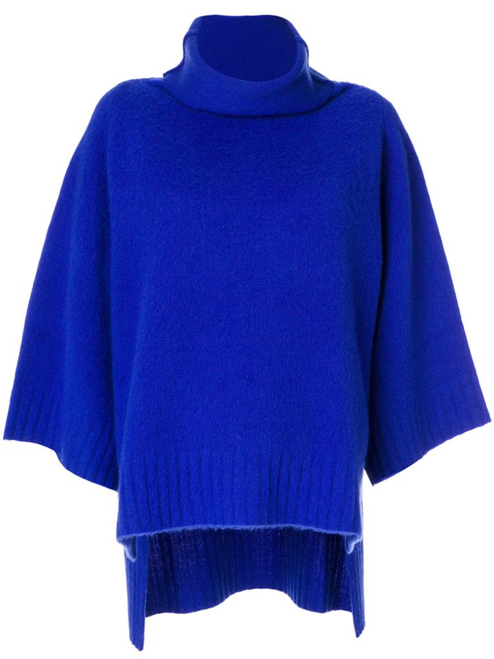Pierantoniogaspari Knitted Shift Top - Blue
