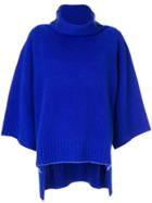 Pierantoniogaspari Knitted Shift Top - Blue