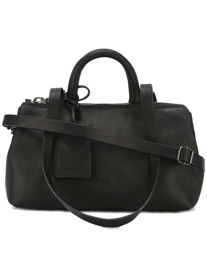 Marsèll Multiple Straps Tote, Black, Leather