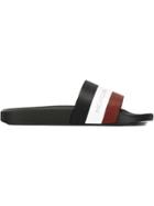 Moncler Basile Pool Slides - Blue