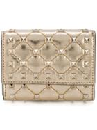 Valentino Valentino Garavani Rockstud Spike Wallet - Metallic