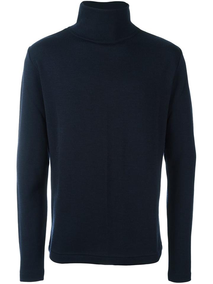 S.n.s. Herning Helix Sweater, Men's, Size: Large, Blue, Merino