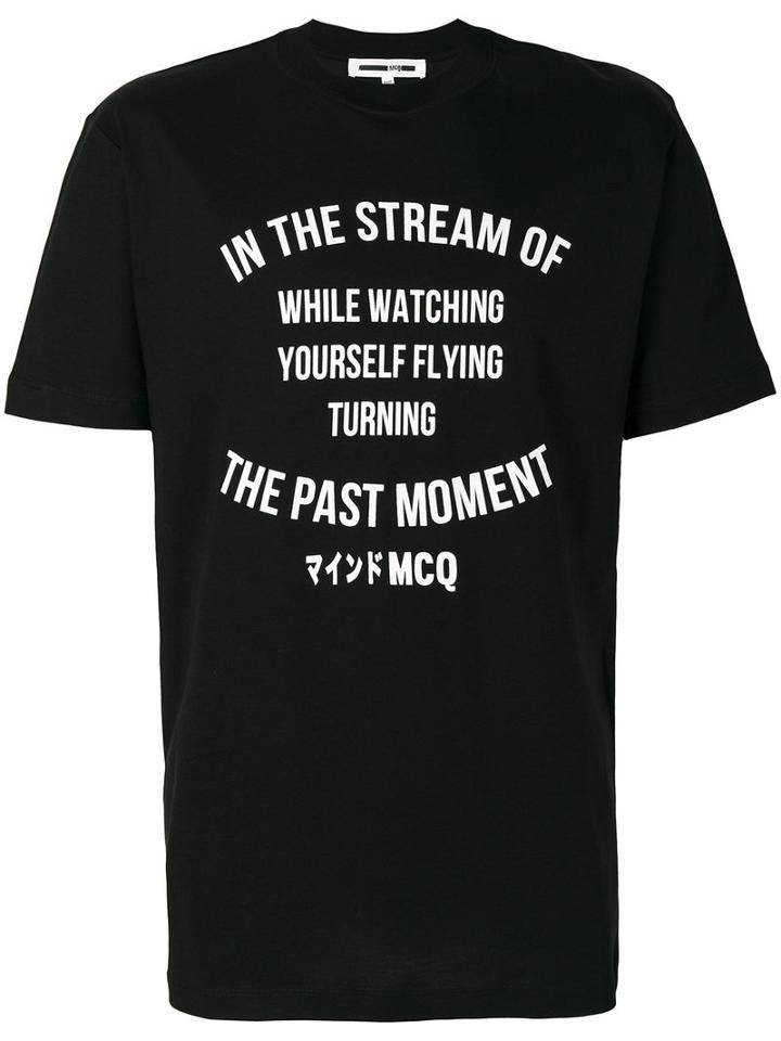 Mcq Alexander Mcqueen - Graphic Print T-shirt - Men - Cotton - Xl, Black, Cotton