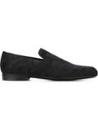 Jimmy Choo Sloane Slippers, Men's, Size: 45, Black, Nylon/leather/rubber