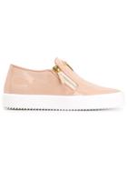 Giuseppe Zanotti Design Devon Sneakers, Women's, Size: 41, Pink/purple, Leather/rubber/patent Leather