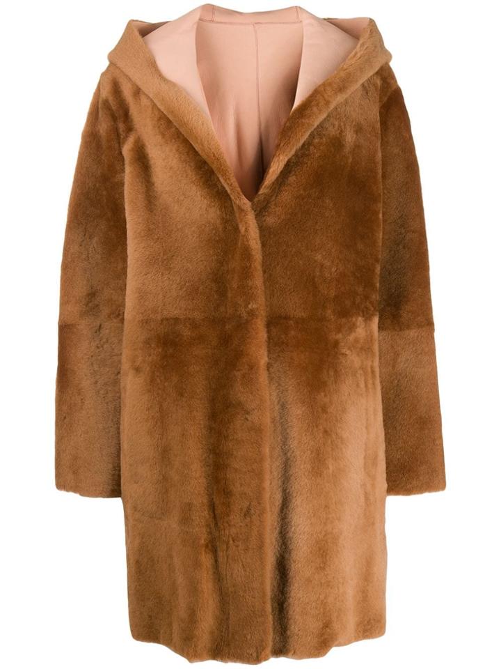 Drome Reversible Coat - Brown