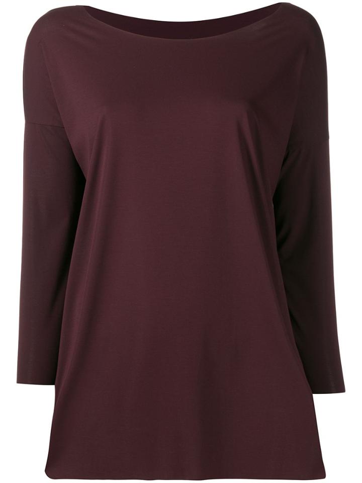 Wolford Pure Cut Sweater - Red