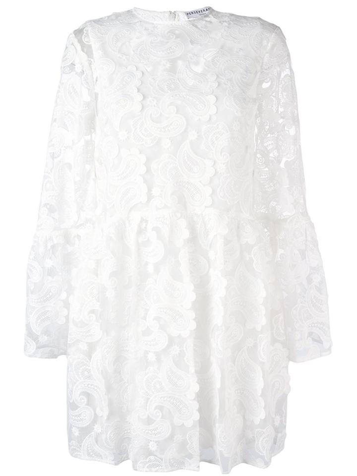 Perseverance London Drop Waist Mini Dress