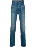 Maison Margiela Washed Effect Jeans - Blue