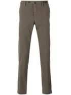 Pt01 Slim Fit Chino Trousers - Brown