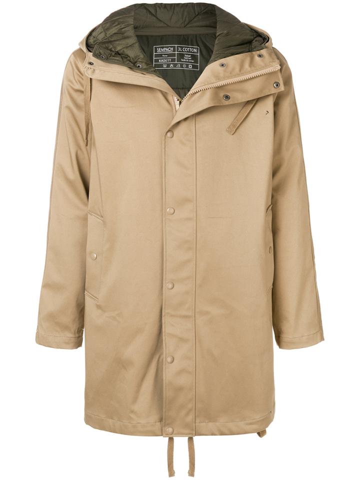 Sempach Classic Hooded Parka - Nude & Neutrals