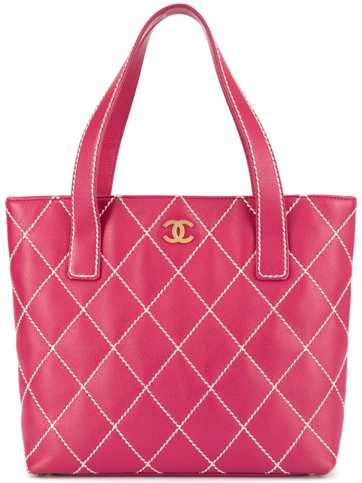 Chanel Pre-owned Wild Stitch Handbag - Pink