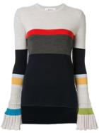 Enföld Striped Fine Knit Sweater - Multicolour