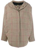 Vivienne Westwood Anglomania Bomber Nymphe Check Jacket - Neutrals