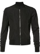 Rick Owens Cropped Bomber Jacket, Men's, Size: 48, Black, Polyester