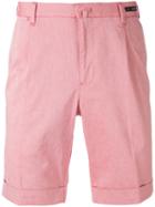 Pt01 - Classic Shorts - Men - Cotton/spandex/elastane - 54, Pink/purple, Cotton/spandex/elastane