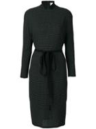 Versace Pre-owned Polka Dot Print Dress - Black