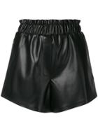 Nanushka Flared Shorts - Black