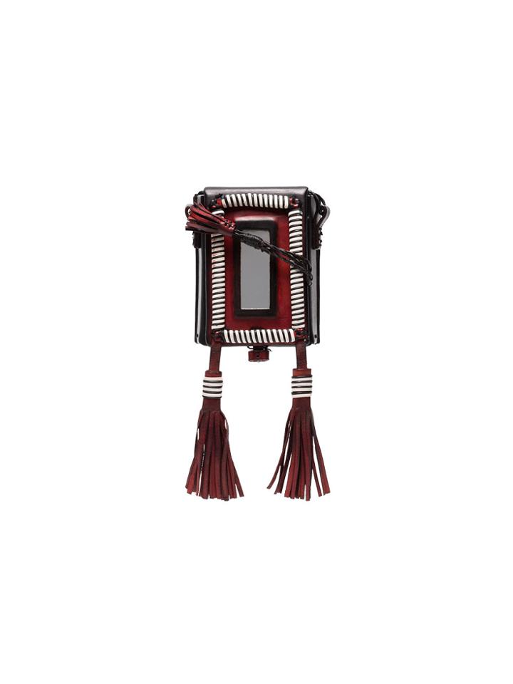 Saint Laurent Marrakech Leather Cigarette Pouch - Multicolour