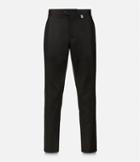 Christopher Kane Refelective Detail Trousers, Men's, Size: 48, Black, Cotton/viscose
