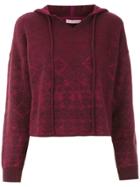 Cecilia Prado Erica Cropped Hoodie - Purple