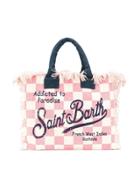 Mc2 Saint Barth Kids Logo Tote Bag - Neutrals