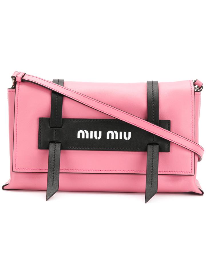 Miu Miu 5bd075 Ooo2byaf014f - Pink & Purple