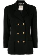 Chanel Vintage Chanel Long Sleeve Jacket - Black