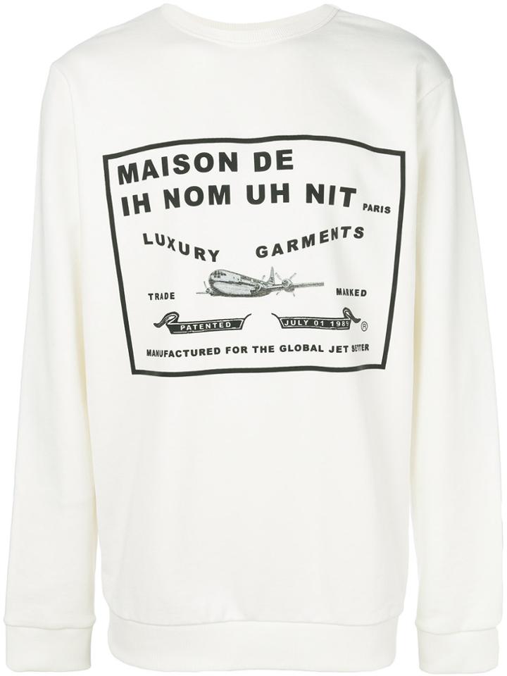 Ih Nom Uh Nit Luxury Garments Jumper - White