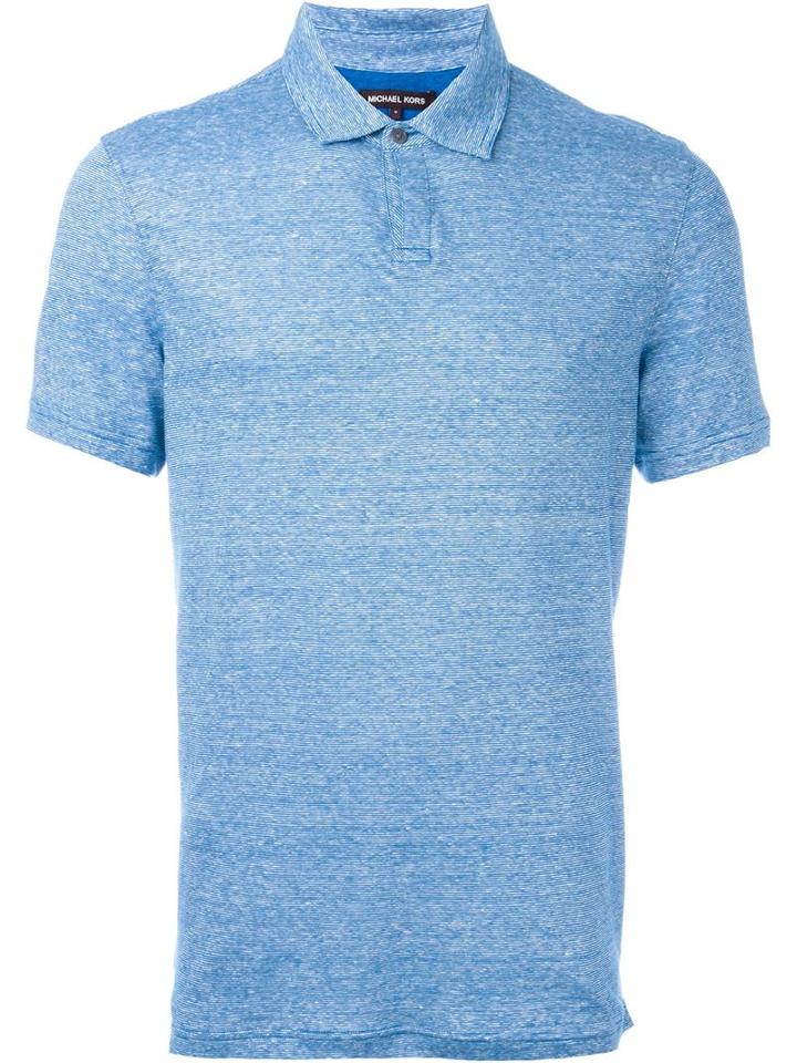 Michael Kors Melange Polo Shirt