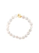 Lizzie Fortunato Jewels Goa Pearl Collar Necklace - White