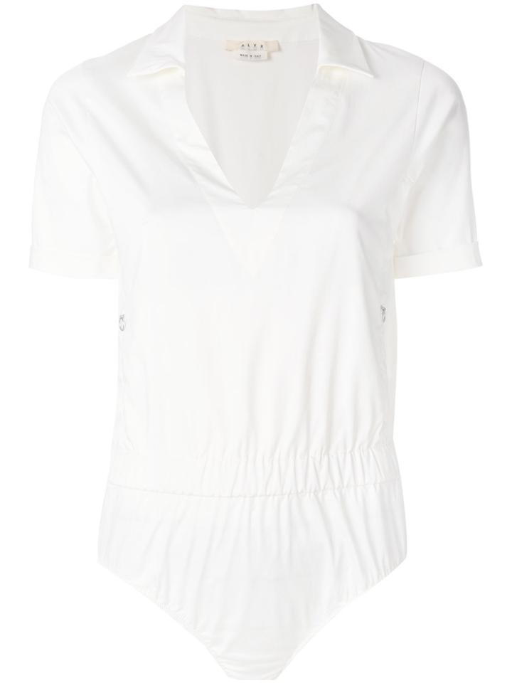 Alyx Open Collar T-shirt - White