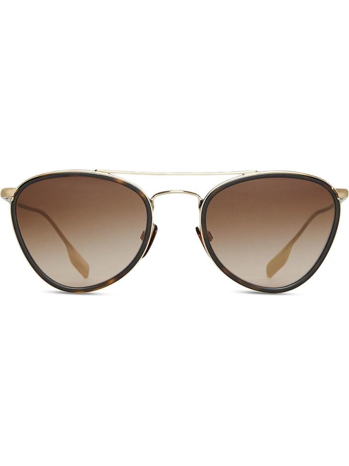 Burberry Pilot Sunglasses - Brown