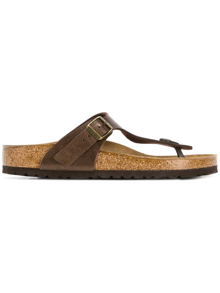 Birkenstock Gizeh Sandals - Brown