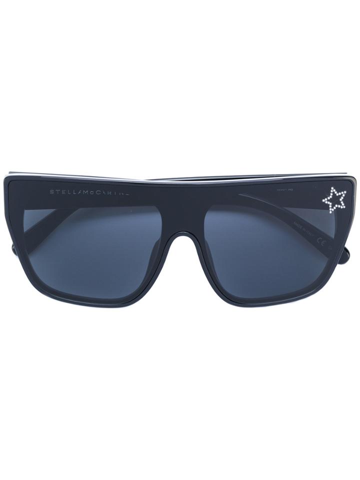 Stella Mccartney Eyewear Oversized Sunglasses - Black