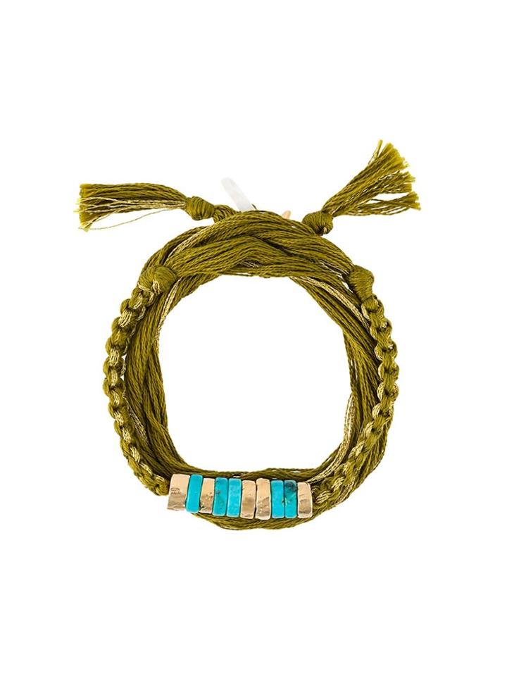 Aurelie Bidermann 'takayama' Wrap Bracelet - Metallic