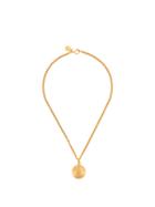 Céline Vintage Logo Necklace - Metallic