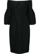 Carolina Herrera - 'faille' Cocktail Dress - Women - Silk - 16, Black, Silk