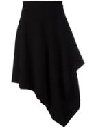 Jw Anderson Asymmetric Side Skirt - Black