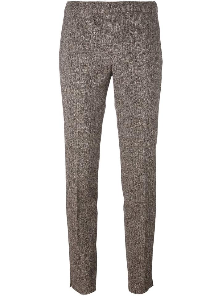 Incotex Herringbone Straight-leg Trousers