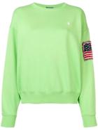 Polo Ralph Lauren Embroidered Logo Sweatshirt - Green