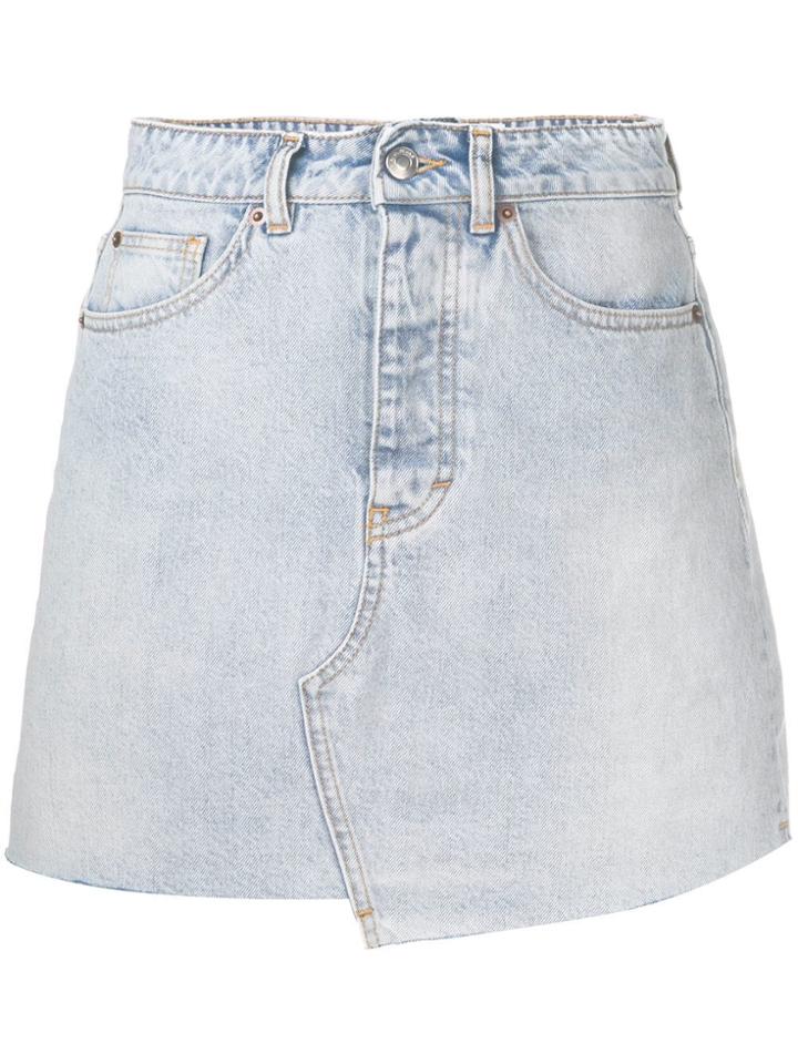 Iro Slim-fit Denim Skirt - Blue