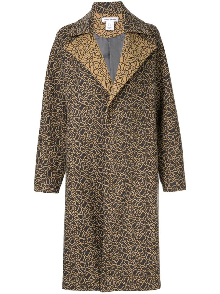 Bianca Spender Animal Paris Coat - Grey