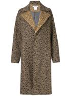 Bianca Spender Animal Paris Coat - Grey
