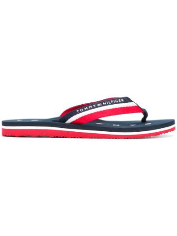 Tommy Hilfiger Webbing Beach Flip-flops - Blue