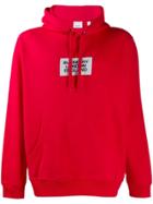 Burberry Burberry London England Patch Hoodie - Red