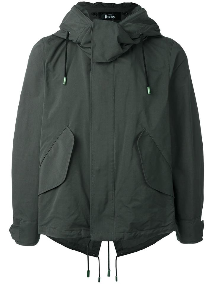The Reracs - Lightweight Jacket - Men - Polyester/nylon - V, Green, Polyester/nylon
