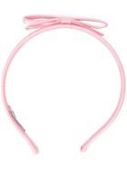 Miu Miu Bow Hairband - Pink