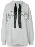 Forte Couture Embellished Maxi Sweatshirt - Grey
