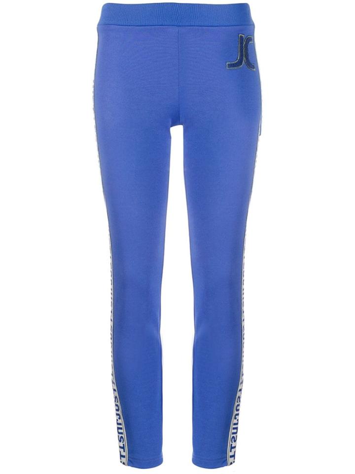 Just Cavalli Slim Fit Jogging Bottoms - Blue